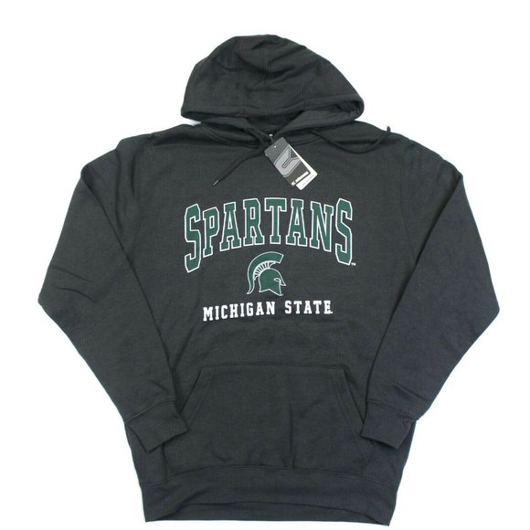 Colosseum Michigan State Spartans Hoodie Gray - L - Picture 1 of 4